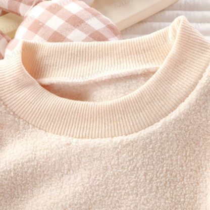 Toddler Cozy Sherpa Fleece Top and Pants 2-piece Pyjama Set - image 5