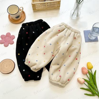 Toddler Star Print Fleece Harem Pants - image 5