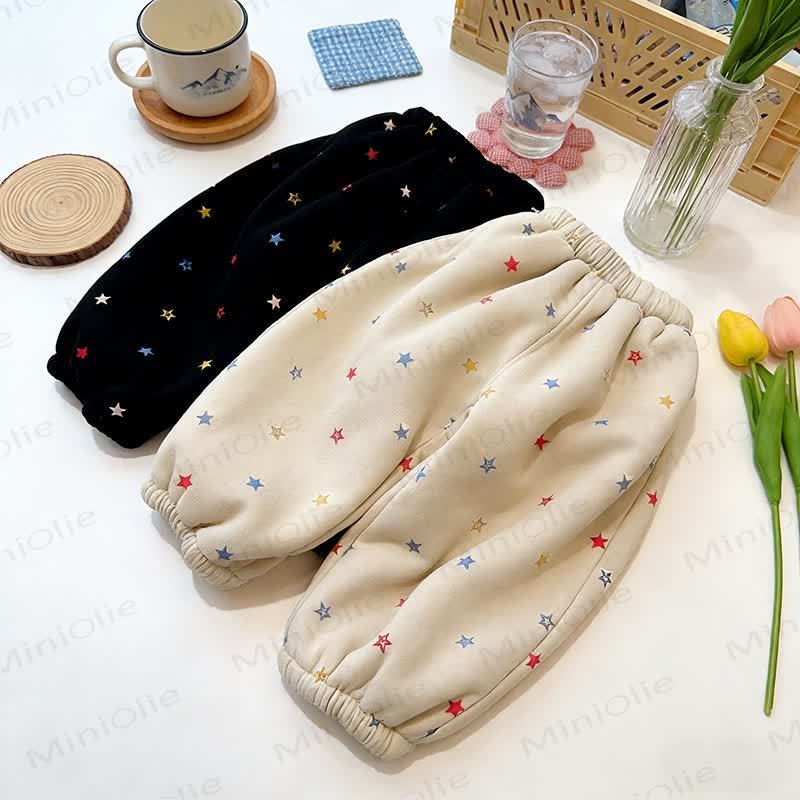 Toddler Star Print Fleece Harem Pants - image 4