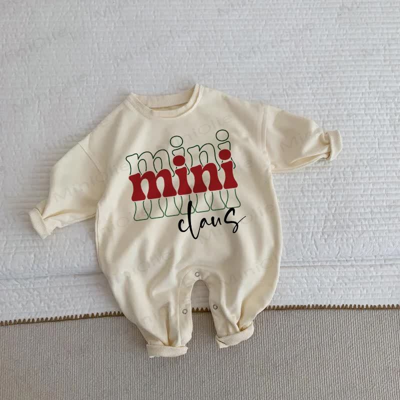 MINI CLAUS Baby Toddler Beige Romper - Beige - 2-3T - image 1