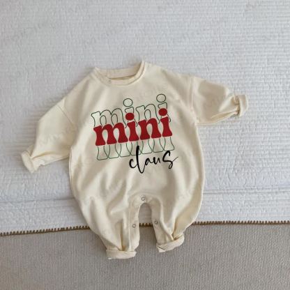 MINI CLAUS Baby Toddler Beige Romper - Beige - 2-3T - image 1