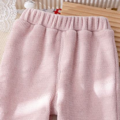 Toddler Girl Cozy Heart or Cheery Fleece Pants - image 6