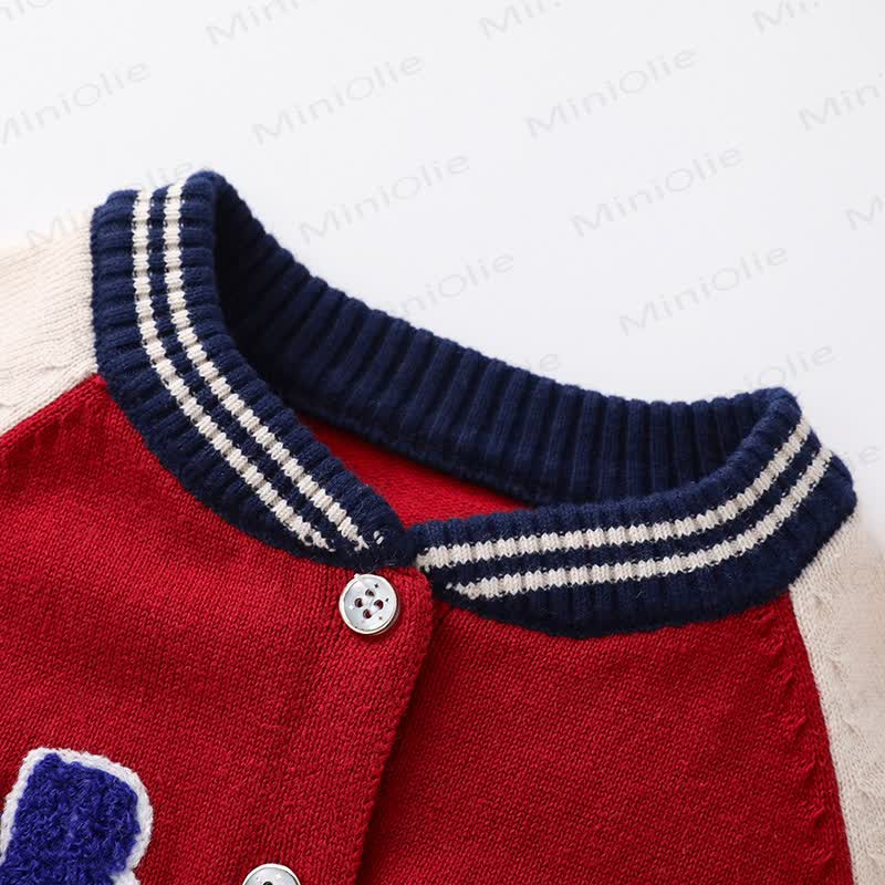 FORMAT Baby Varsity Jacket and Jogger 2-piece Set - image 3