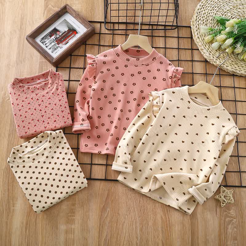 Toddler Girl Ruffle Long Sleeve T-Shirt - image 9