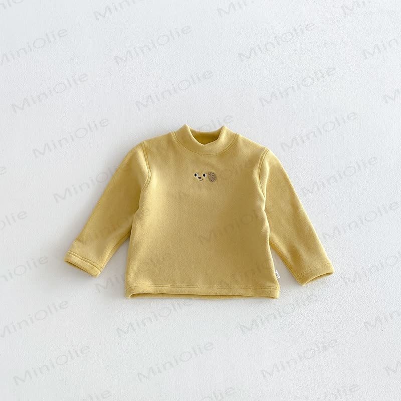 Baby Toddler Animal Sherpa Vest or Long Sleeve Top - Yellow - 4-5T - image 5