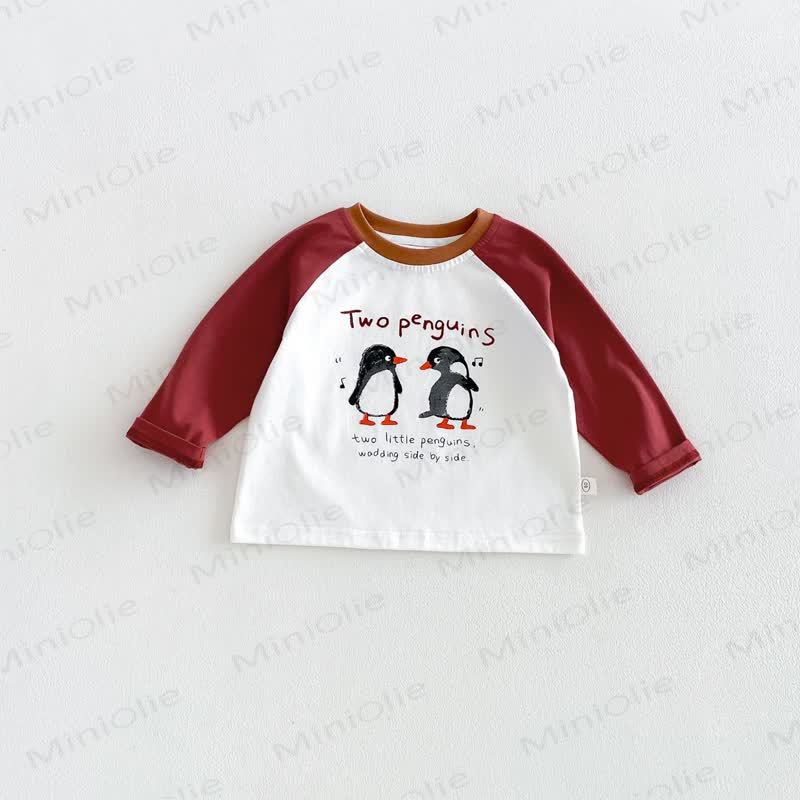 Baby Toddler Contrast Stripe Drawstring Pants or Raglan Top - Beige - 6-7T - image 5
