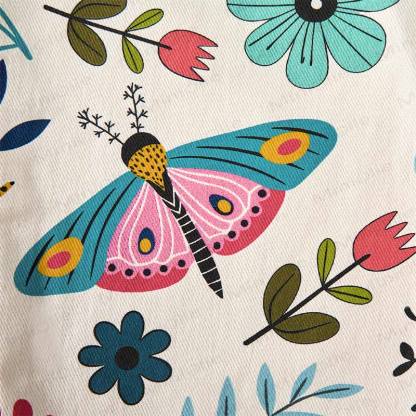 Baby Toddler Flower Insect Print Overalls  - image 9