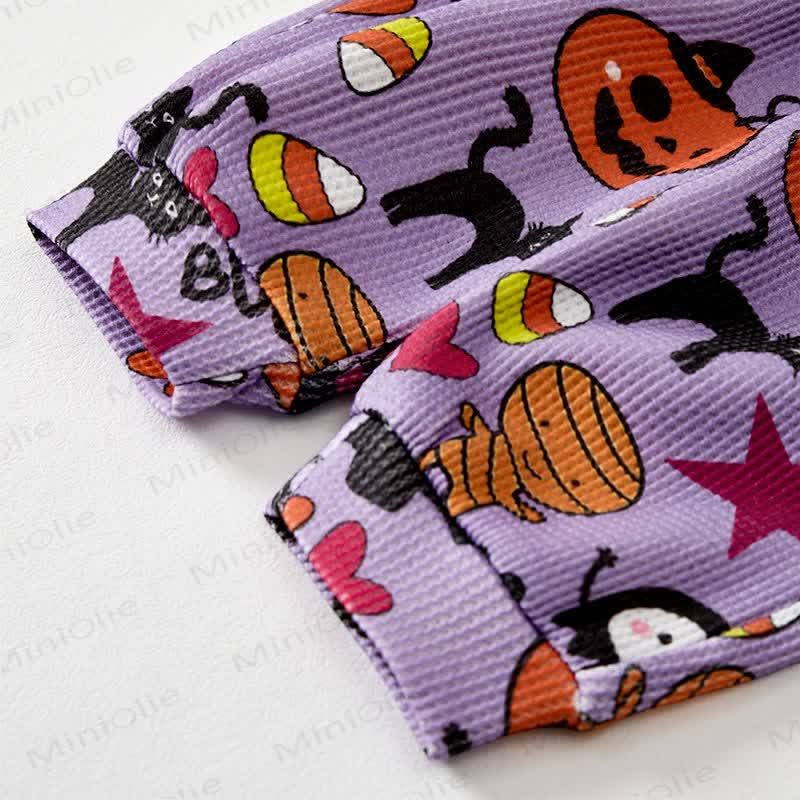Baby Ghost Bat Pumpkin Waffle 2-piece Set - image 4