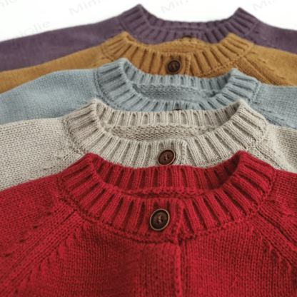 Baby Toddler Wooden Button Cardigan Outerwear - image 8
