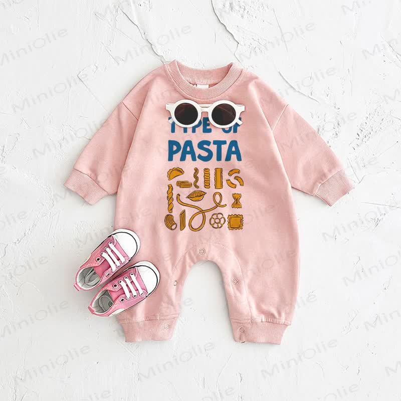 TYPE OF PASTA Baby Pink Romper - Pink - 2-3T - image 1