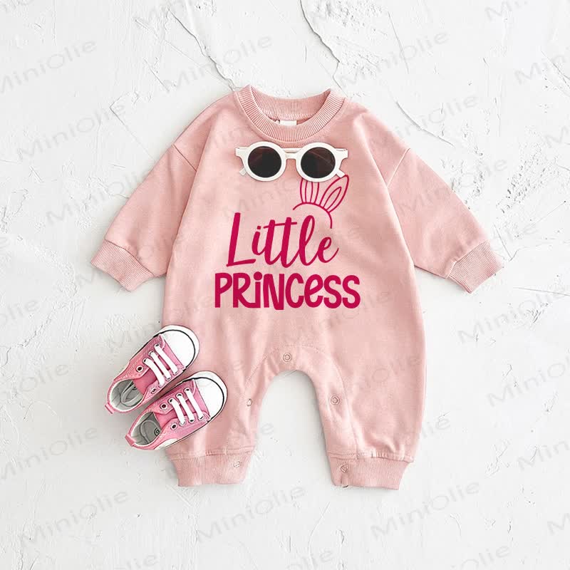 LITTLE PRINCESS Baby Pink Romper - Pink - 2-3T - image 1