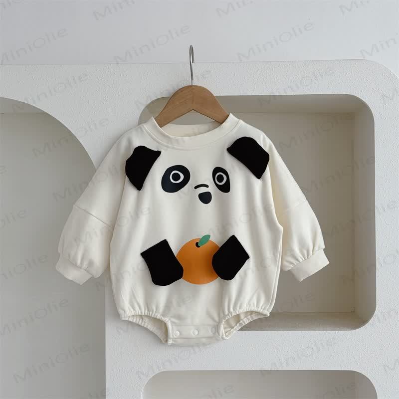 Baby Boy Penguin/Panda  Long Sleeve Bodysuit or White Leggings - White - 2-3T - image 6