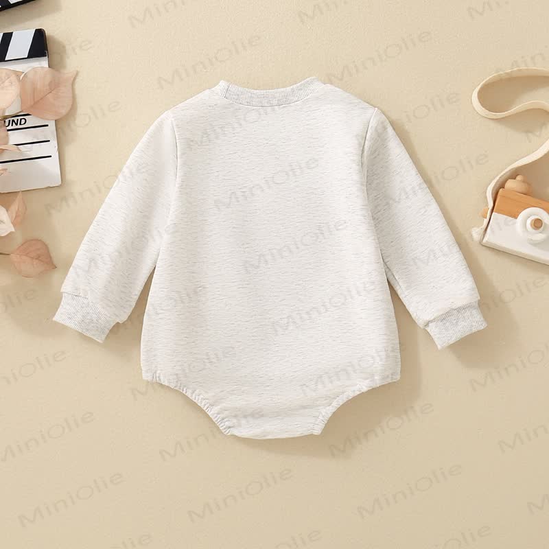 SUNDAYS WITH DADDY Baby Football Long Sleeve Bodysuit - image 3