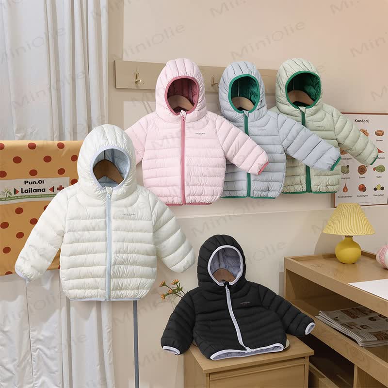 Baby Toddler Lightweight Hooded Puffer Jacket - image 2