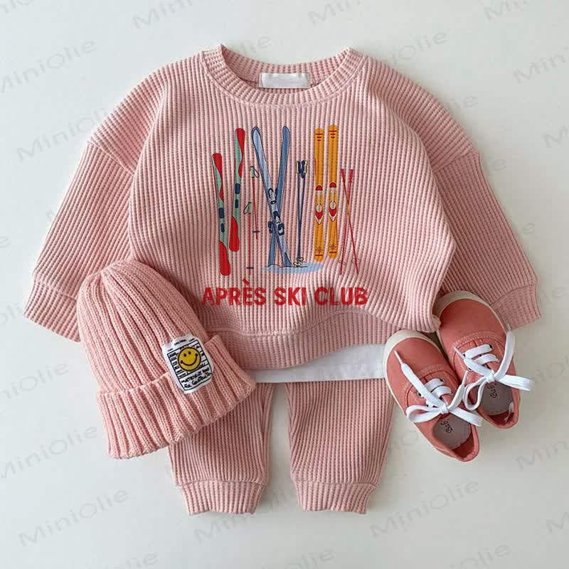 APRES SKI CLUB Baby Pink 2-Piece Set - Pink - 2-3T - image 1