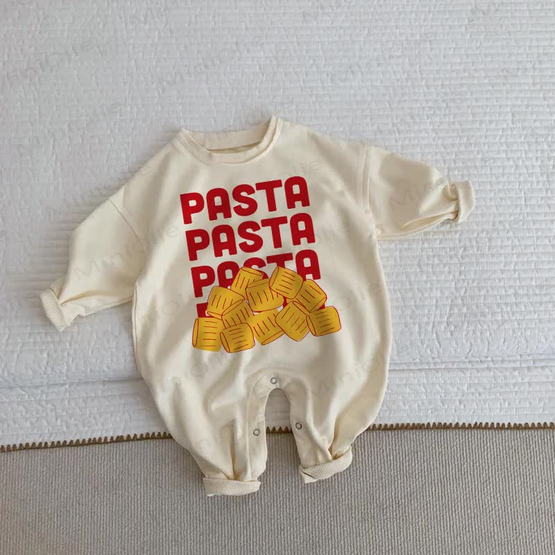 PASTA Baby Beige Romper - Beige - 2-3T - image 1