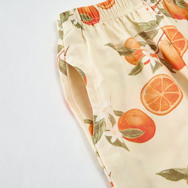 Baby Toddler Orange Sleeveless 2-piece Set - image 5