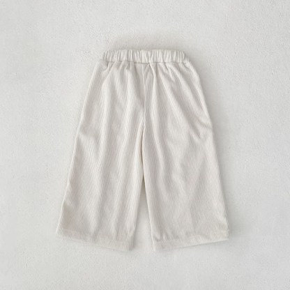 Baby Plain Corduroy Pleated Lace Pocket Pants - image 9