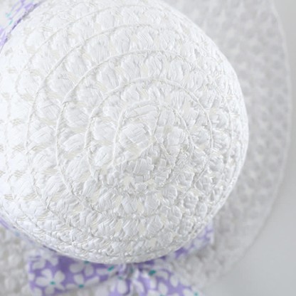 Baby Vibrant Flower Bow Dress with Hat - image 4