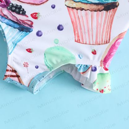 Baby Toddler Donut One Piece Swimsuit - image 8