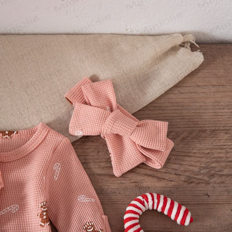 Baby Headscarf Christmas Romper - image 10