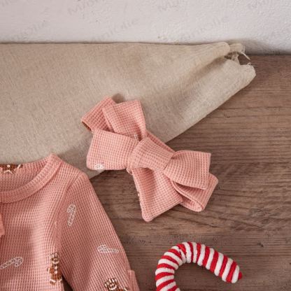 Baby Headscarf Christmas Romper - image 10