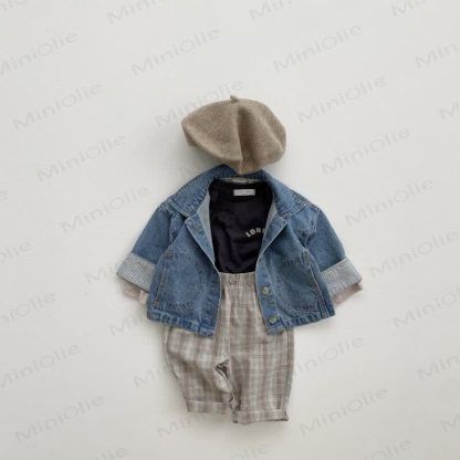 Baby British Style Plaid Pants - image 7