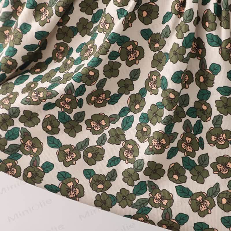 Baby Toddler Girl Flower Fake 2pcs Dress - image 6