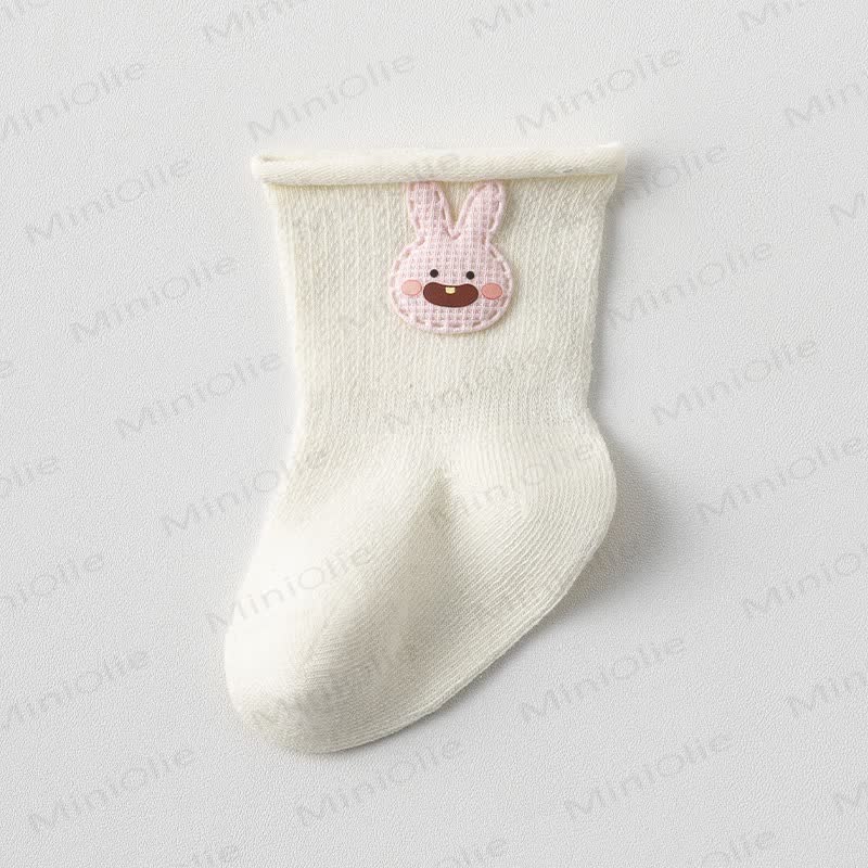 Baby Ice Cream Elephant Bunny Bear Socks - Bunny - 1-3T - image 11