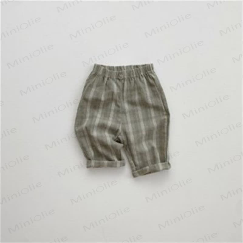 Baby British Style Plaid Pants - Green - 2-3T - image 8
