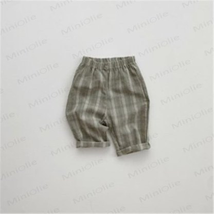 Baby British Style Plaid Pants - Green - 2-3T - image 8