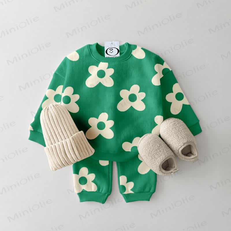 Baby Flower Green 2-piece Set - image 1