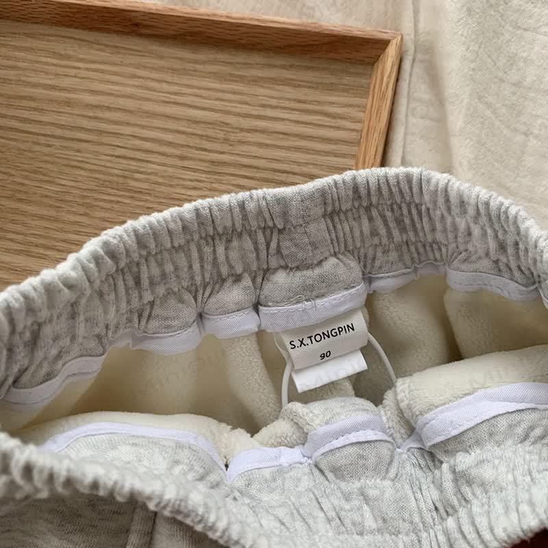 Toddler Basic Fleece Lined Straight-leg Pants  - image 5