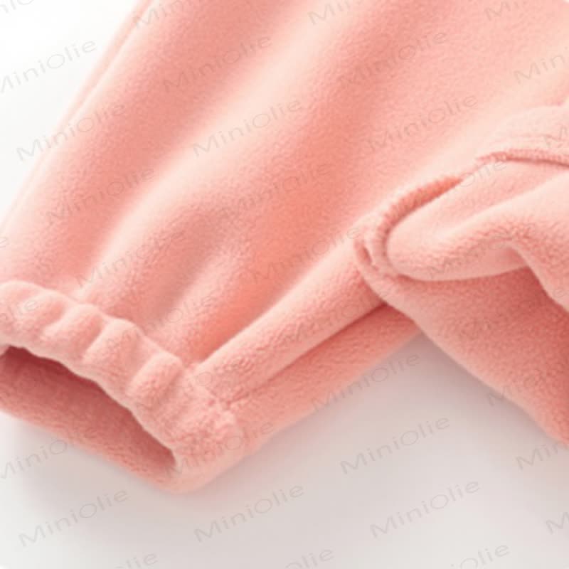 Toddler Baby Bear Patch Fleece Zip Up 2-piece Set - image 11