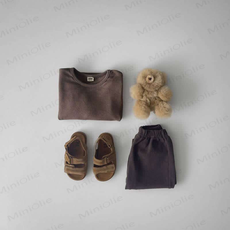 Baby Toddler Solid Color Loose T-Shirt - image 13