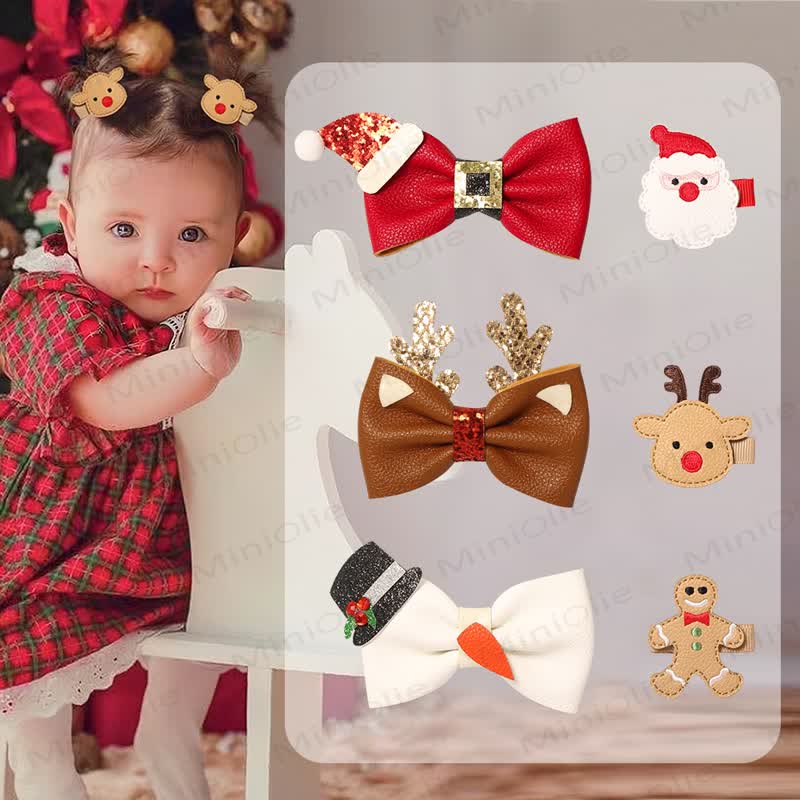 Baby Christmas Cute Hair Clip - image 1