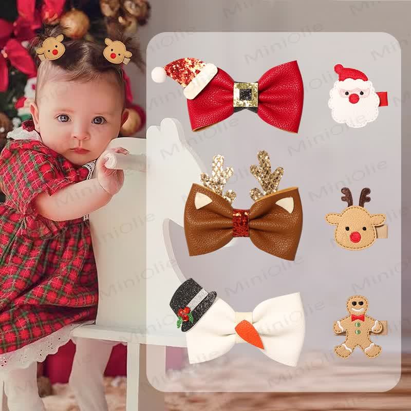Baby Christmas Cute Hair Clip - image 1