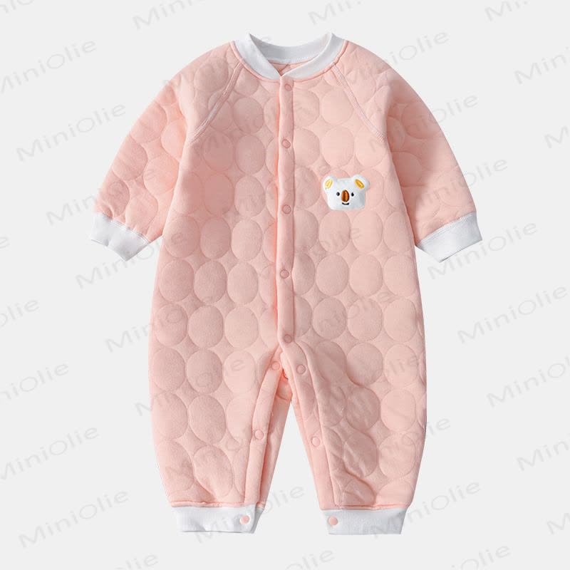 Baby Koala Chest Warmer Romper - Pink - 18-24M - image 4