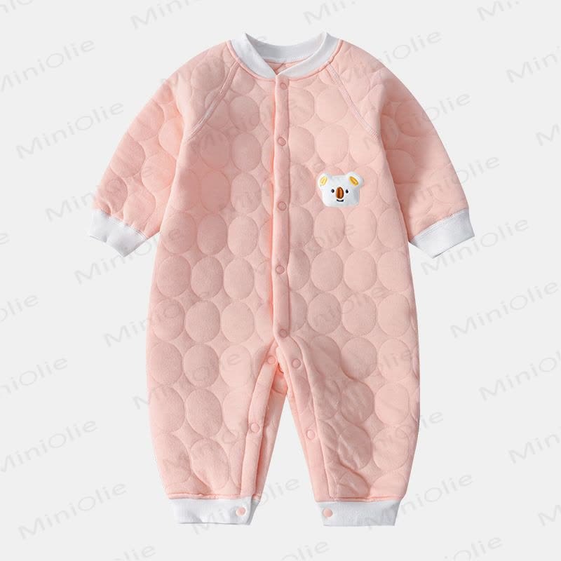 Baby Koala Chest Warmer Romper - Pink - 18-24M - image 4