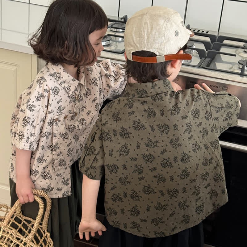 Toddler Floral Vintage Shirt - image 5