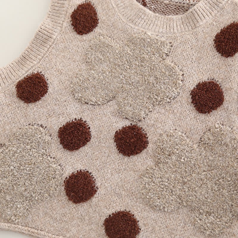 Baby Toddler Girl Dot Flower 3-piece Set - image 8