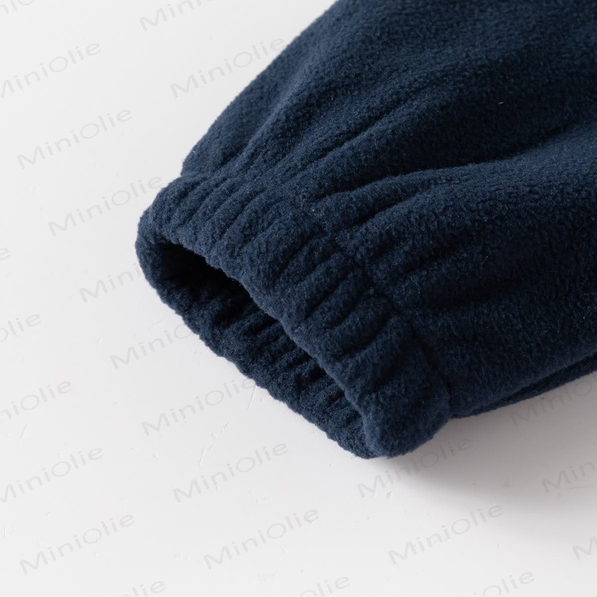 Toddler Color Block Fleece Zipper Coat - image 8