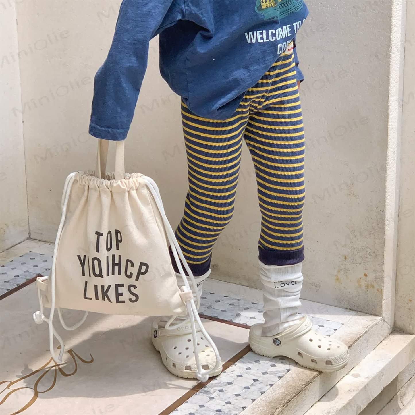 Baby Toddler Girl Striped Leggings - image 8