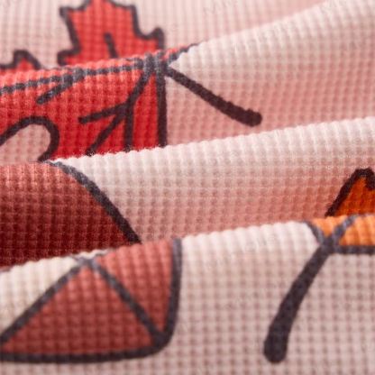 Baby Football Maple Waffle Sweartshit and Pants 2-piece Set - image 5