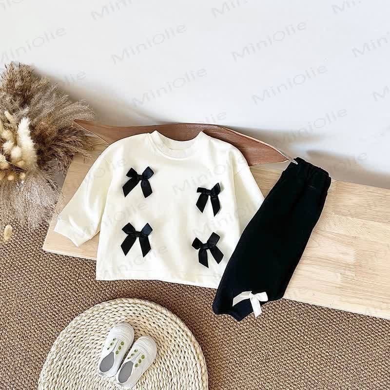 Baby 2-Piece Bow Lovely Casual Set - image 24