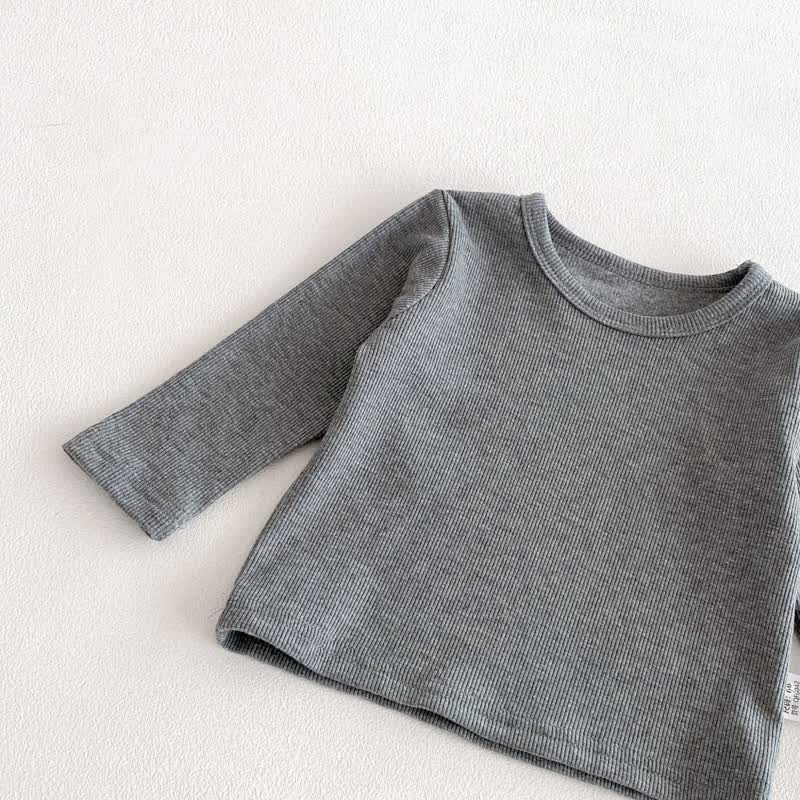 Baby Leopard Print Overalls & Grey Top - image 10