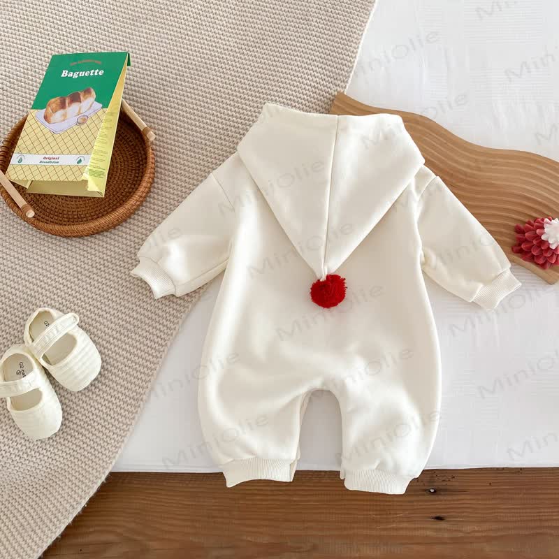 MERRY CHRISTMAS Baby Hooded Romper - image 10