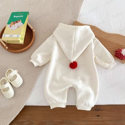 MERRY CHRISTMAS Baby Hooded Romper - image 10