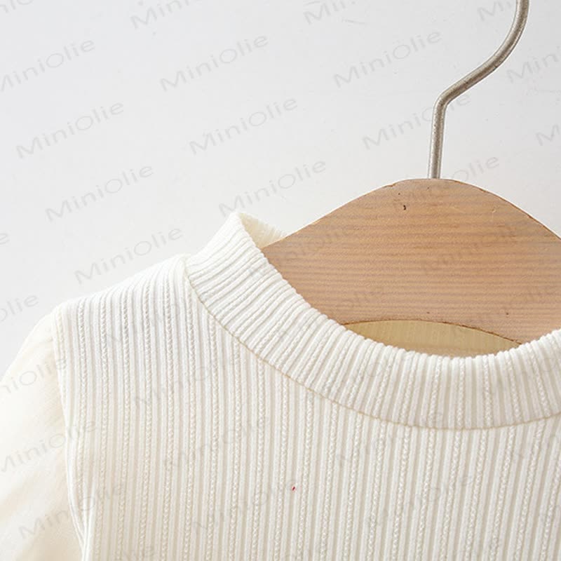 Baby Corduroy Dress with Flower Bag - image 10