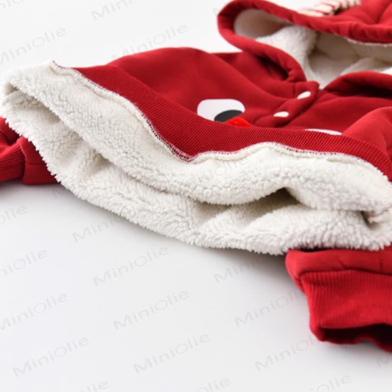 Baby Red Eyes Print Fleece Hoodie or Corduroy Pants - image 8